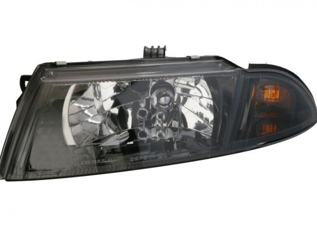 Mitsubishi Carisma 2001.07-2003.12.02 utángyártott új bal első fényszóró H4  (belülr. áll.) DEPO