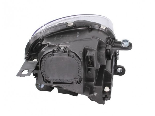 Mini Countryman (R60) 2010-2016 utángyártott új bal első fényszóró H4 fehér villogóval (motorral) DEPO