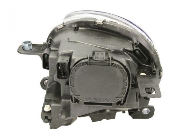 Mini Countryman (R60) 2010-2016 utángyártott új jobb első fényszóró H4 sárga villogóval (motorral) DEPO
