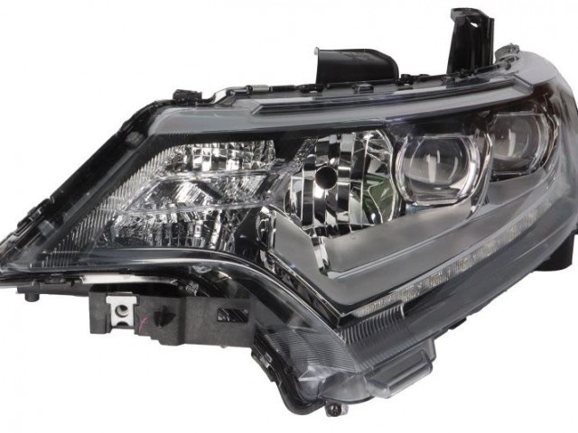 Mitsubishi Outlander 2015.02.01-2017.12.31 utángyártott új bal első fényszóró LED/HB3 (motorral) DEPO