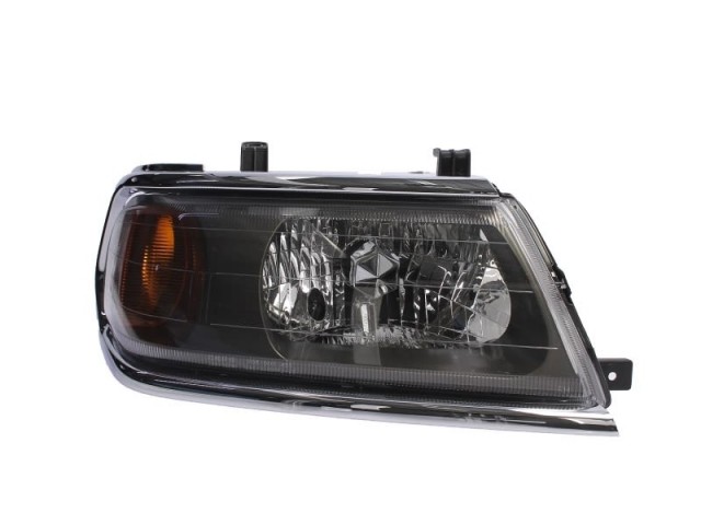Mitsubishi Pajero 2004-2006 utángyártott új jobb első fényszóró H4 króm ker. 