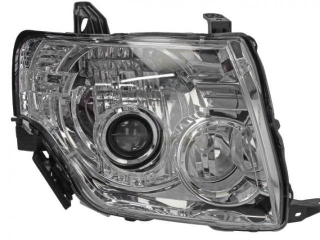 Mitsubishi Pajero  2007.02.01-2012.07. utángyártott új jobb első fényszóró H9/H11 (belülr. áll.)  DEPO