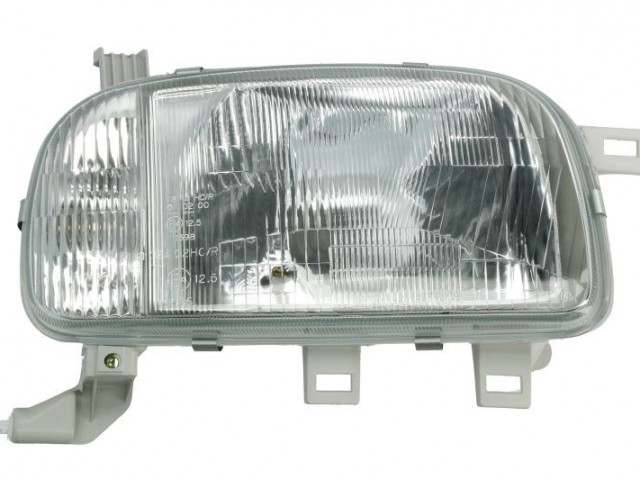 Nissan Micra K11  1992.08.01-1998.01 utángyártott új jobb első fényszóró H4 beép. fehér villogóval  DEPO