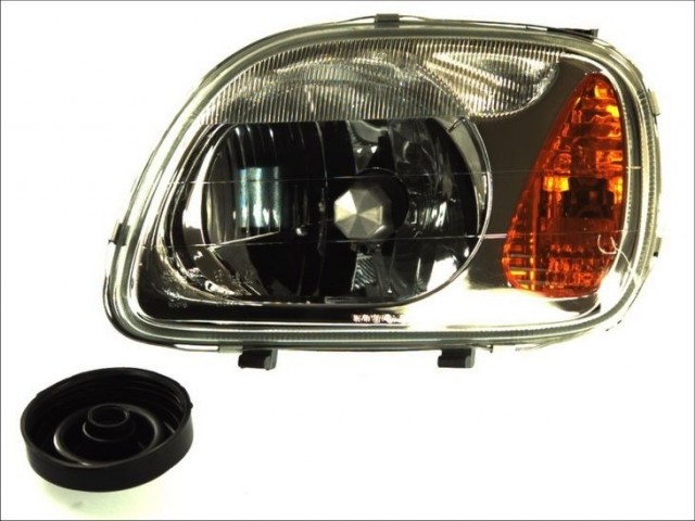 Nissan Micra K11 2000.08.01-2002.12.31 utángyártott új bal első fényszóró H4 (belülr. áll.) DEPO