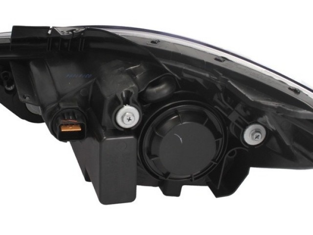 Hyundai I 10 2010.11.01-2013.10.31 utángyártott új jobb első fényszóró H4, króm h. (motorral) DEPO