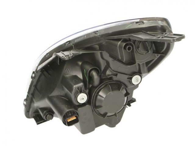 Hyundai I20 2008.05-2012.03.31 utángyártott új jobb első fényszóró H4 (motorral) DEPO