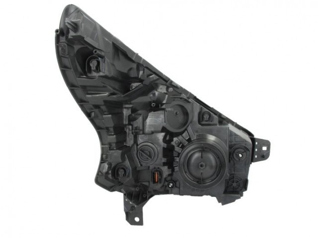 Opel Vivaro 2014.06.01-2019.07.31, Renault Trafic 2014.05.01-2021.11.01 utángyártott új bal első fényszóró H4 LED nappali fény (motorral) DEPO