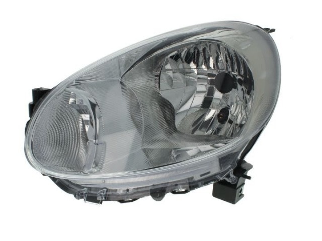 Nissan Micra K13 2010.09 01-2013.05.31 utángyártott új bal első fényszóró H4  (motoros) DEPO
