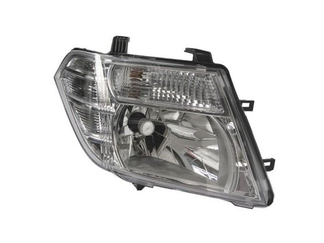 Nissan Navara 2010.01.01-utángyártott új jobb első fényszóró H4  DEPO