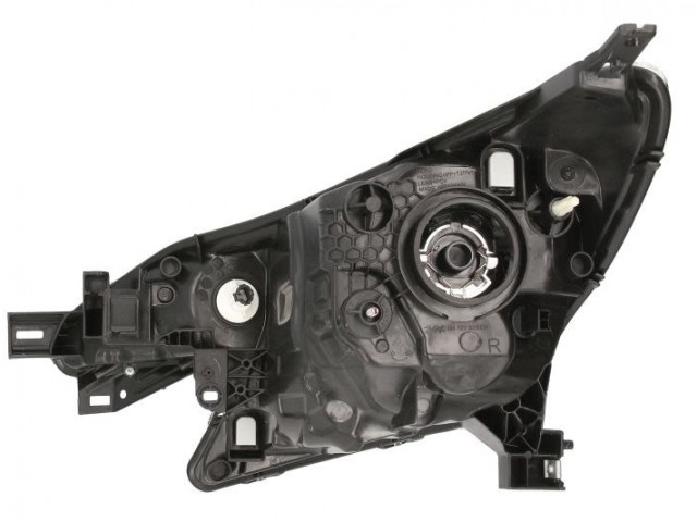 Nissan Note 2013.06.01-  utángyártott új jobb első fényszóró H4 (króm keretes) DEPO