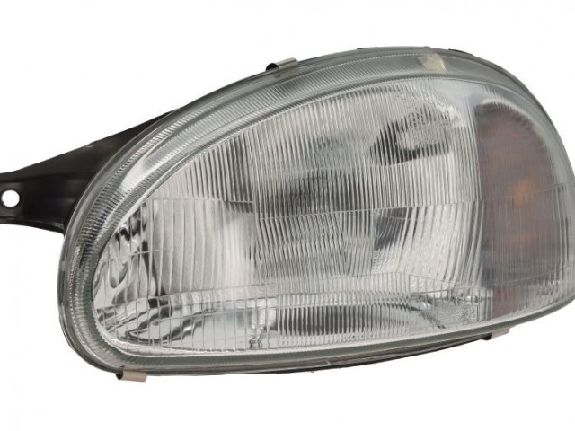 Opel Corsa B  1992.09.01-2000.08.31  utángyártott új bal első fényszóró H4 TYC bal