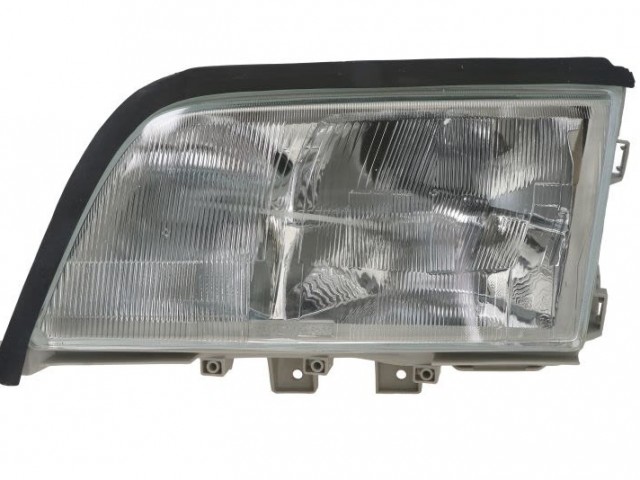 Mercedes Benz W202 C-class 1993.06.01-1996.05.31  utángyártott új bal első fényszóró 2H1/H3  TYC