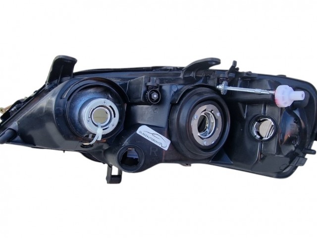 Opel Astra G 1997.09.01-2003.08.31 utángyártott új jobb első fényszóró H7/HB3 fekete házas (motoros) DEPO