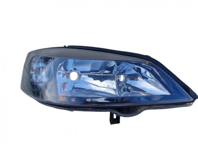 Opel Astra G 1997.09.01-2003.08.31 utángyártott új jobb első fényszóró H7/HB3 fekete házas (motoros) DEPO