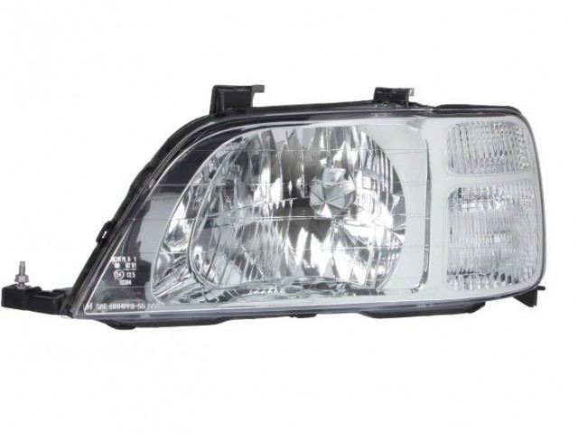 Honda CR-V I. 1997.01.01-2002.03.31 utángyártott új bal első fényszóró H4 (belülr. áll.) DEPO