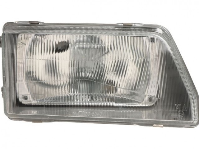 Fiat Cinquecento 1993.02.01-1998.12.31 utángyártott új jobb első fényszóró H4 (szürke házas) TYC