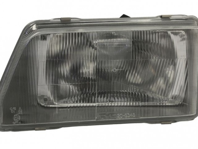 Fiat Cinquecento 1993.02.01-1998.12.31 utángyártott új bal első fényszóró H4 (szürke házas) TYC