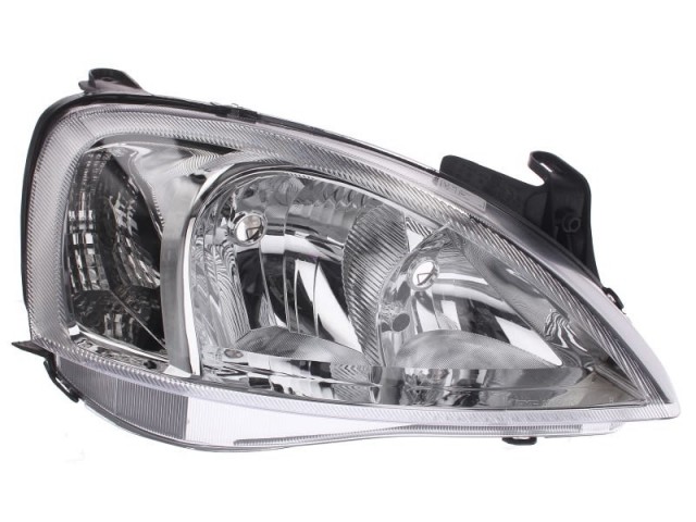 Opel Corsa C 2002.09.01-2004.08.01utángyártott új jobb első fényszóró 2H7 (motorral) TYC