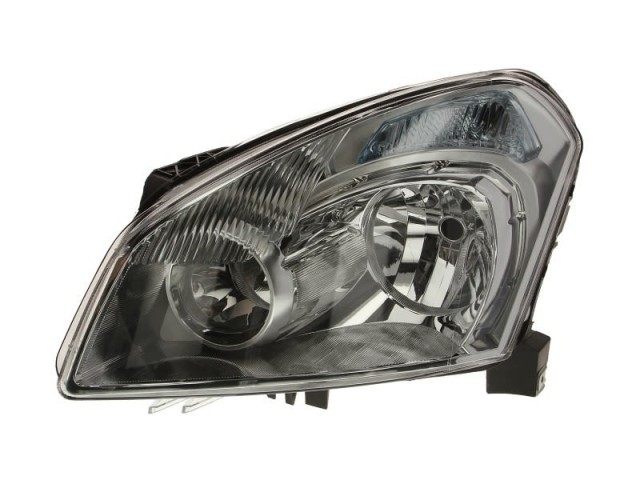 Nissan Qashqai 2007.03.01-2010.04.30 utángyártott új bal első fényszóró 2H7 (motoros) DEPO