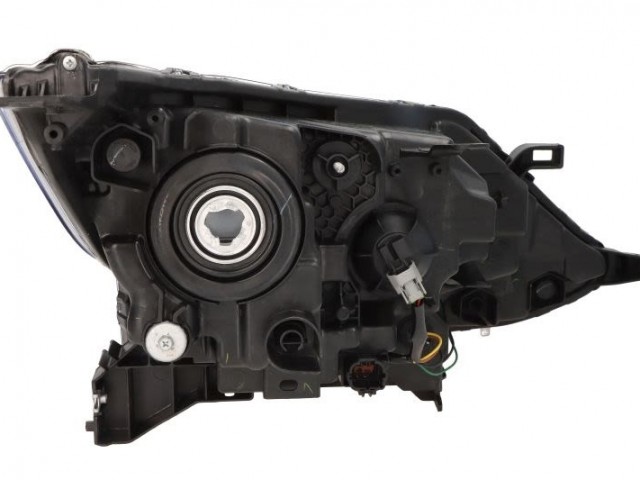 Nissan Qashqai II. 2013.12.01-2017.02.01 utángyártott új jobb első fényszóró H7/H11+LED nap. fény. (motorral) DEPO