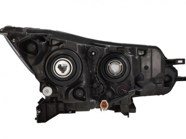 Nissan Qashqai II. 2017.03.01-2021.06.01 utángyártott új bal első fényszóró H11/H9+LED (motoros) DEPO