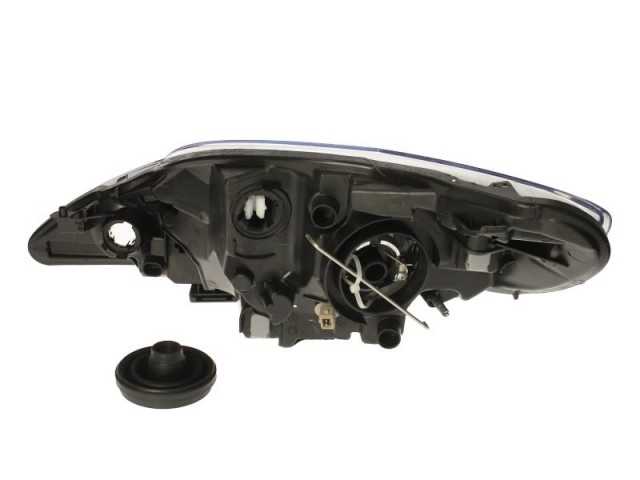Peugeot 107     2005.03.01-2012.03.31 utángyártott új jobb első fényszóró H4 (motoros) DEPO