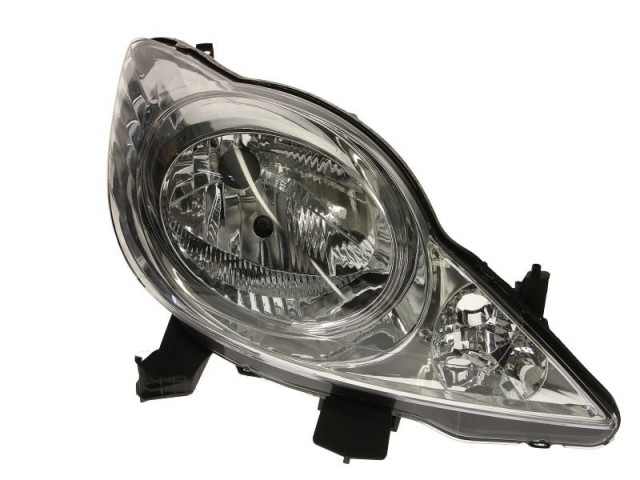 Peugeot 107     2005.03.01-2012.03.31 utángyártott új jobb első fényszóró H4 (motoros) DEPO