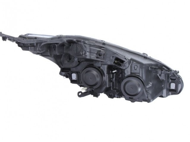 Peugeot 208 2012.01.01-2019.04.30 utángyártott új bal első fényszóró 2H7 (motoros) DEPO