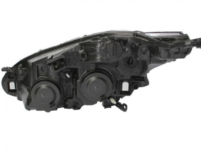 Peugeot 208 2012.01.01-2019.04.30 utángyártott új jobb első fényszóró 2H7 (motoros) DEPO