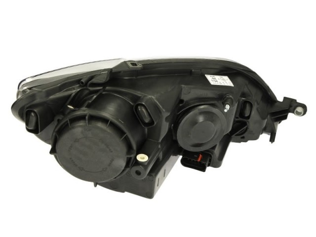 Volkswagen Golf Plus  2009.03.01-2014.01.30 utángyártott új bal első fényszóró H7/H15 fekete h. (motorral) TYC