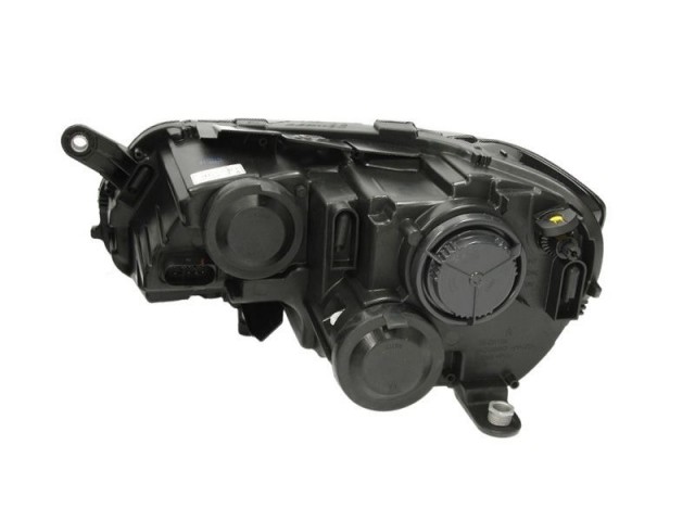 Volkswagen Passat B7 2010.11.01-2014.07.20 utángyártott új jobb első fényszóró 2H7 fekete házas (motorral) TYC