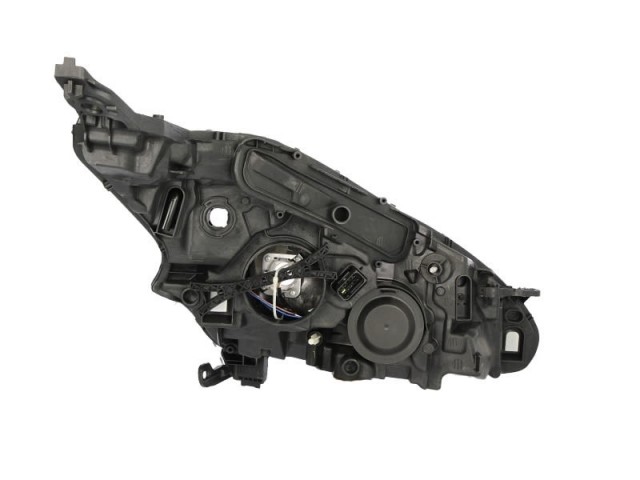 Peugeot 208 2012.01.01-2015.05.01 utángyártott új bal első fényszóró 2H7+LED (motoros) DEPO