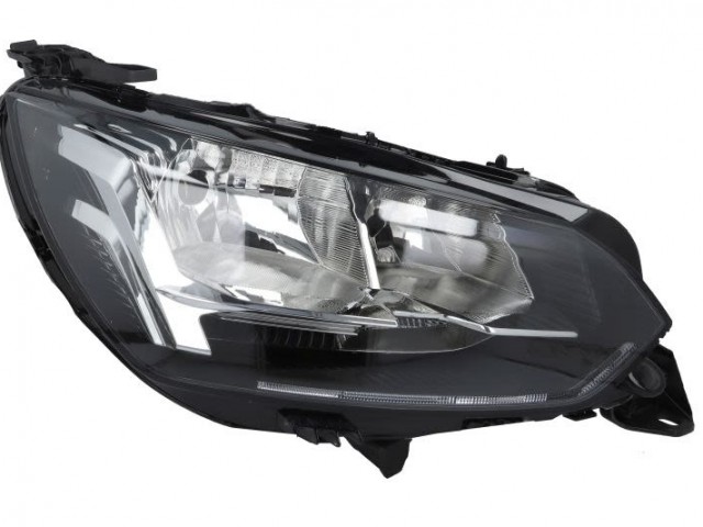 Peugeot 208  2019.06.01-2023.09.18 utángyártott új jobb első fényszóró H18/H9/PY21W (motoros) DEPO