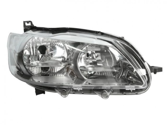 Peugeot 301 2013.01.01- utángyártott új jobb első fényszóró H7/H1 nappali fény (motoros) DEPO