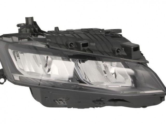 Peugeot 308 2021.08.01- utángyártott új jobb első fényszóró LED (motorral) DEPO