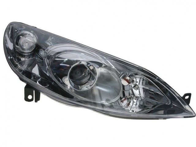 Peugeot 407   2004.05.01-2010.12.31 utángyártott új jobb első fényszóró H1/H7 (motoros) DEPO