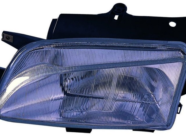 Peugeot Partner 1996.06.01-2002.11.30  utángyártott új bal első fényszóró H4 (belülr. áll. is) DEPO