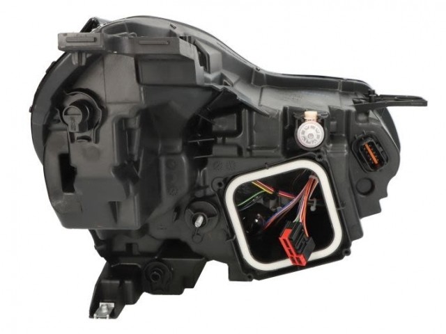 Renault Captur 2019.12.01-2024.05.30 utángyártott új bal első fényszóró LED (motorral) felirat nélk. DEPO