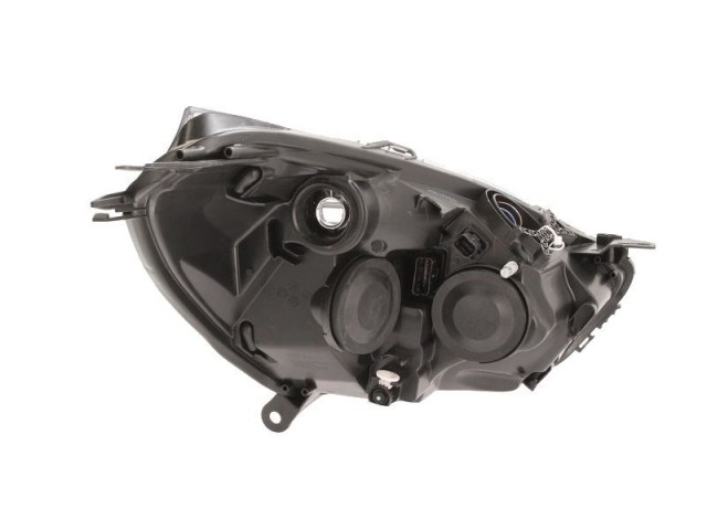 Renault Clio IV 2012.11.01-2016.01.01, Clio Grandtour  2013.03.01-2016.01.01 utángyártott új bal első fényszóró H1/H7 króm házas (motorral) DEPO