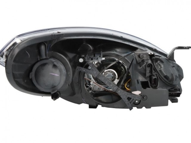 Renault Fluance 2013-2015 utángyártott új bal első fényszóró 2H7 fekete házas (motorral) DEPO