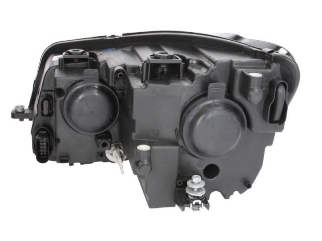Volkswagen Caddy III.  2010.01.01-2015.05.30 utángyártott új jobb első fényszóró H7/H15 + napp. fény (motorral) TYC