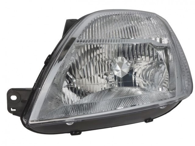Ford Fiesta 2002.04.01-2005.09.30 utángyártott új bal első fényszóró H4 (motorral) TYC