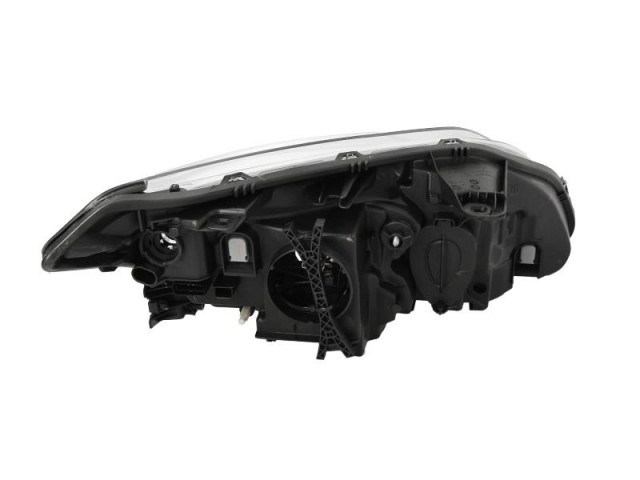 Renault Laguna  2011.01.31-  utángyártott új bal első fényszóró 2H7 fekete házas (motoros) DEPO
