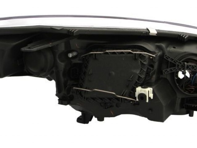 Renault Megane III.  2008.10.31-2012.03.31 utángyártott új bal első fényszóró 2H7 króm házas, nap.f. (motorral) DEPO