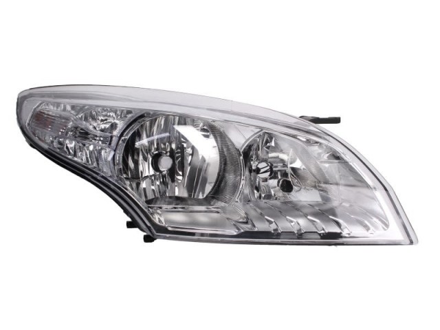 Renault Megane III. 2008.10.31-2012.03.31 utángyártott új jobb első fényszóró 2H7 króm házas, nap.f (motorral) DEPO