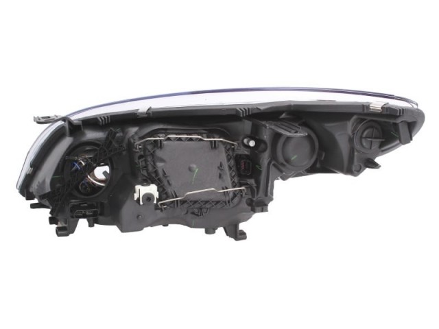 Renault Megane III. 2008.10.31-2012.03.31 utángyártott új jobb első fényszóró 2H7 króm házas, nap.f (motorral) DEPO