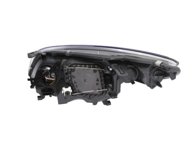Renault Megane III. 2012.04.01-2013.12.31 utángyártott új jobb első fényszóró 2H7 fekete házas (motorral) DEPO