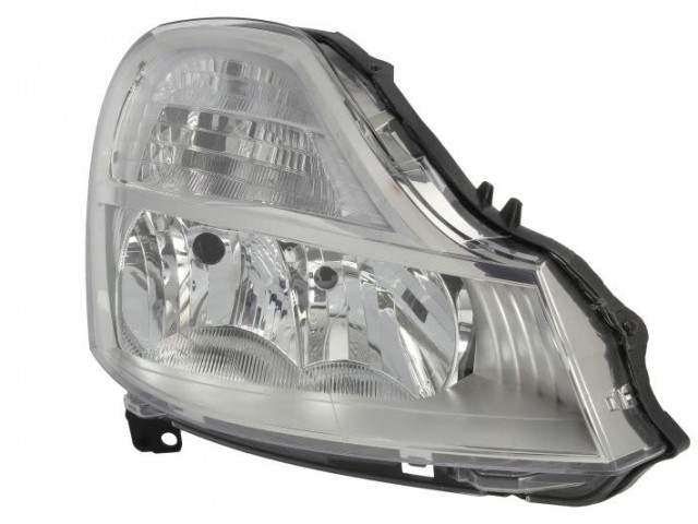Renault Modus 2008.04.01- utángyártott új jobb első fényszóró H1/H7 (motoros) DEPO
