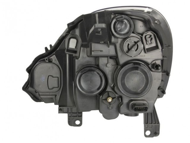 Renault Modus 2008.04.01- utángyártott új jobb első fényszóró H1/H7 (motoros) DEPO