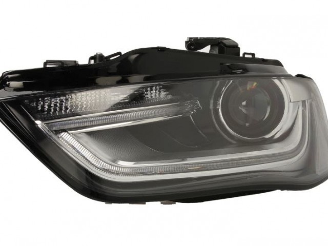 Audi A4 B8  2012.02.02-2015.06.01 utángyártott új bal első fényszóró Bi-XEN. D3S/LED+nap.f.  (nem kany.k.) TYC*